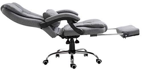 Reclining office chair with headrest deals