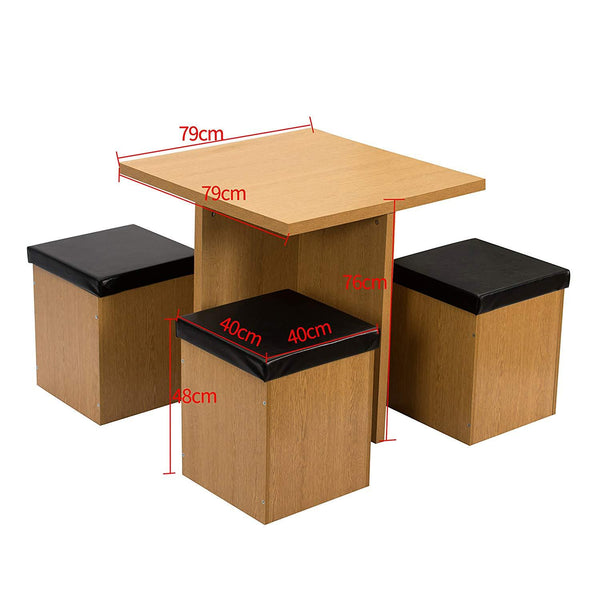 Stockholm stowaway clearance dining set 5pc