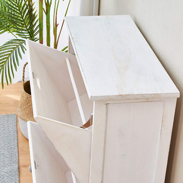 Shabby chic shop shoe cabinet