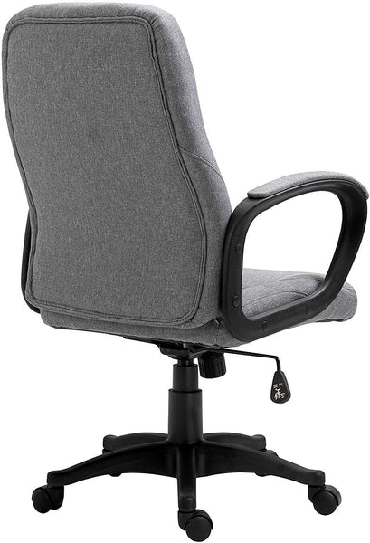 Cherry tree furniture swivel grey fabric swivel desk chair office store chair
