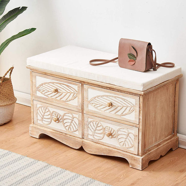 4 drawer storage bench discount