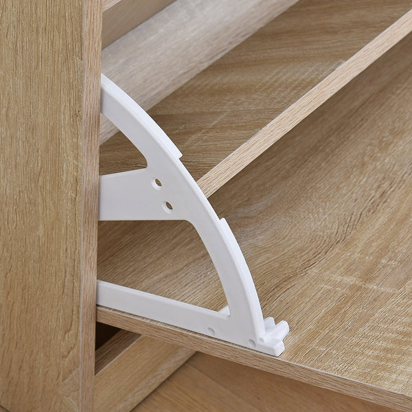 Oak veneer on sale shoe cabinet