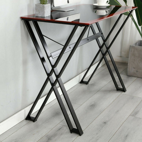 Small black folding desk store