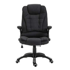 Cherry Tree Furniture Executive Recline Extra Padded Office Chair Standard, Black Fabric