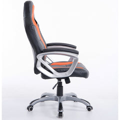 orange office gaming racing office desk swivel chairorange black office gaming racing office desk swivel chair