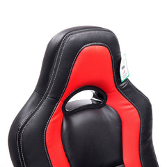 red black office gaming racing office desk swivel chair