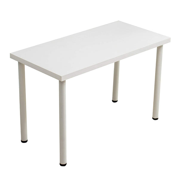Simple Design Table Computer Desk 120 x 60 CM, White
