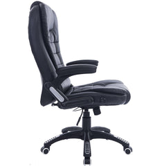 Executive Recline High Back Extra Padded Office Chair, Black