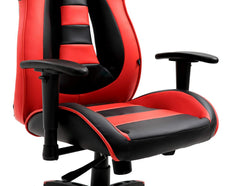 CTF Racing Style High Back Swivel Gaming Chair Computer Desk Chair with Back Vents Design, Red