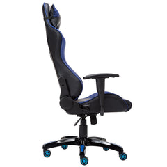 CTF PRO High Back Metal Frame Swivel Gaming Chair with 3D Adjustable Armrests, Blue