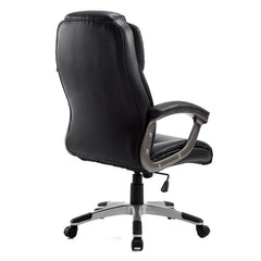 High Back PU Leather Extra Padded Swivel Executive Chair MO58, Black