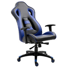 CTF Racing Style High Back Swivel Gaming Chair Computer Desk Chair with Back Vents Design, Blue