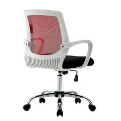 Mesh Fabric Padded Swivel Office Chair Operator Computer Desk Chair