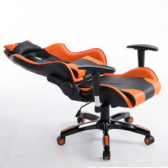 CTF PRO High Back Metal Frame Swivel Gaming Chair with 3-D Adjustable Armrests, Orange