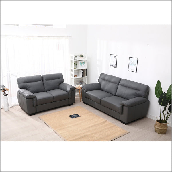 Meriden 3+2-Seater Sofas Set, Grey