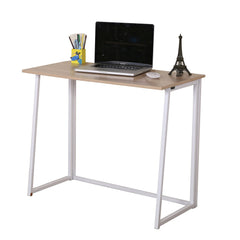 Compact Flip-Flop Folding Computer Desk Home Office Laptop Desktop Table